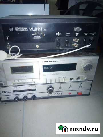 Дека кассетная Яуза 220 (обмен на ас40-8) Усть-Донецкий - изображение 1