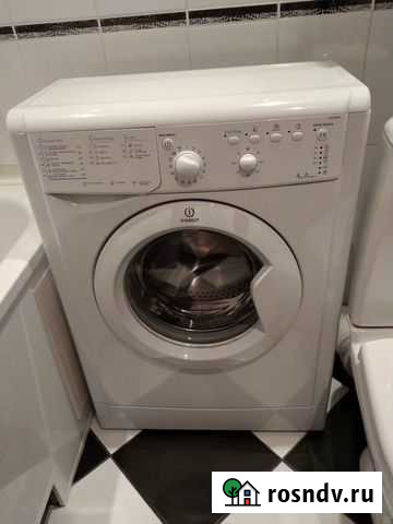 Стиральная машина бу indesit узкая Стерлитамак - изображение 1