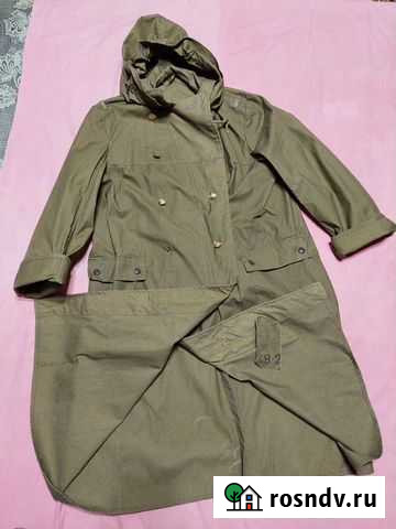 Плащ с капюшоном военный Калининград - изображение 1