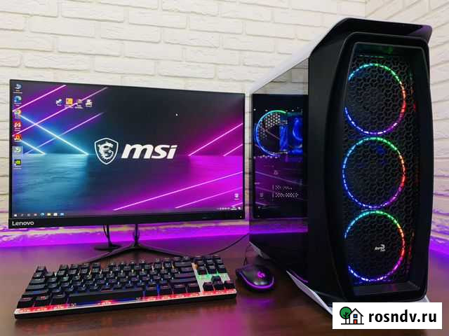 Мощный игровой пк i5-10400/GTX 1080/16Gb/SSD 256Gb Ставрополь - изображение 1