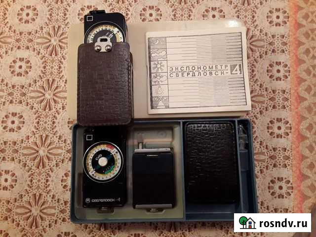 Экспонометр СССР Свердловск 4 - 2шт Нижневартовск - изображение 1