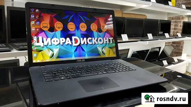 Ноутбук Asus 17 Pentium 4gb 500gb 820m Челябинск - изображение 1