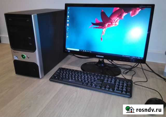 Intel 4 ядра DDR3 8Гб SSD+HDD 1256Гб +ЖК 21,5 Минусинск - изображение 1