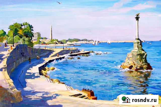 Картина пейзаж Крым Севастополь Ольхов Владимир Севастополь - изображение 1