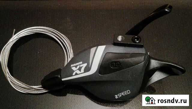 Манетка передняя sram X7 (2 скорости) Москва - изображение 1