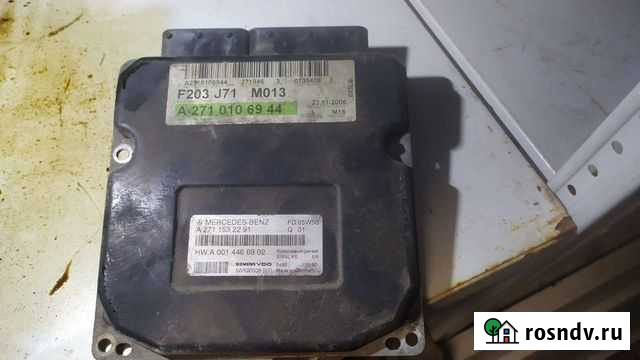 Блок эбу M271 mercedes W203 W211 W209 W204 639 906 Санкт-Петербург - изображение 1