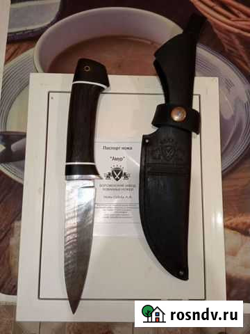 Нож охотничий ручной работы Иловля - изображение 1