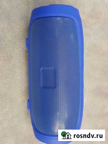 Блютуз колонка синяя Иркутск - изображение 1