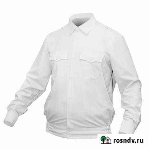 Рубашка белая длинный рукав полиция Коломна