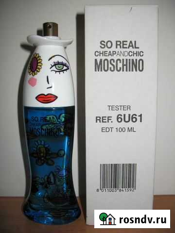 Moschino Cheap and Chic So Real Туалетная вода 100 Ростов-на-Дону - изображение 1