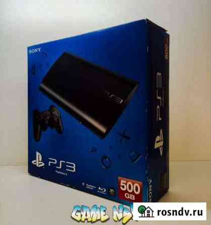 PlayStation 3 SS 500gb с коробкой Новосибирск