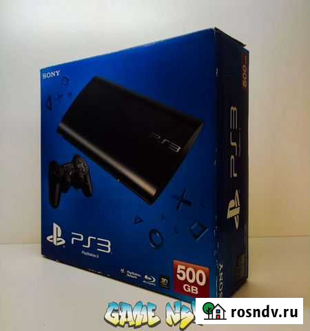 PlayStation 3 SS 500gb с коробкой Новосибирск - изображение 1