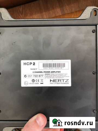 Усилитель hertz hcp2 Маслова Пристань - изображение 1