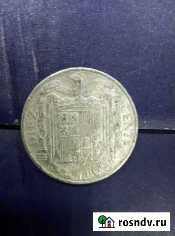 10 сентимо 1953 Испания А-73 Муром - изображение 1