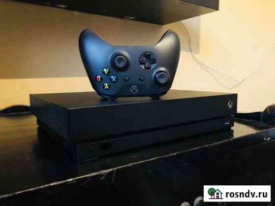 Xbox One X 1tb с играми + подписка Москва