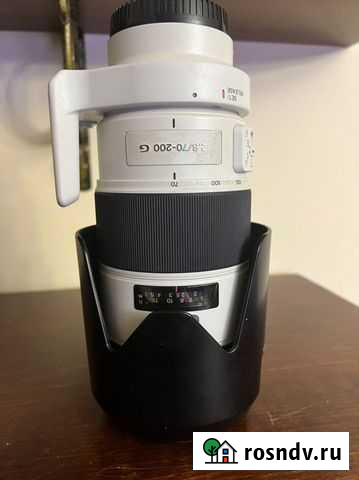 Объектив sony SAL 70200 g 2.8/70-200mm Москва - изображение 1