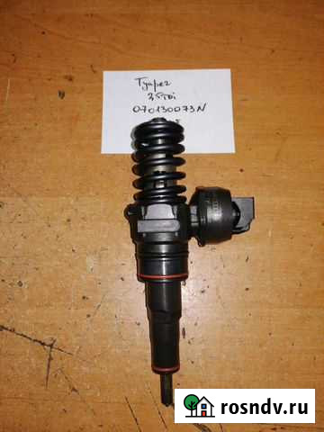 Форсунка Фольксваген Т5 Туарег 2.5 TDi 070130073n Брянск - изображение 1