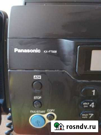 Panasonic KX-FT938 (чёрный) Уфа - изображение 1