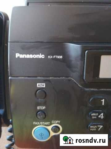 Panasonic KX-FT938 (чёрный) Уфа - изображение 1
