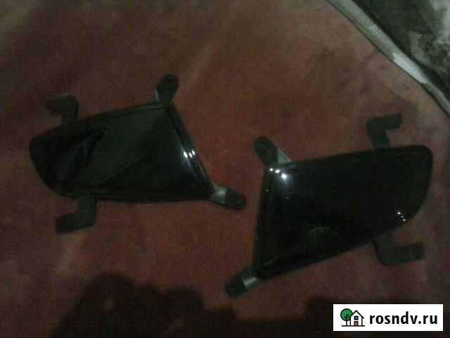 Приора заглушки птф переднего бампера (рестал) Киров - изображение 1