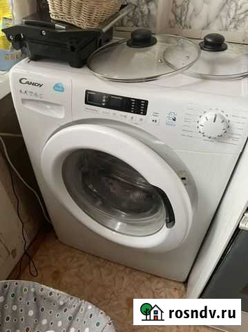 Стиральная машина candy бу в хорошем состоянии Королев - изображение 1