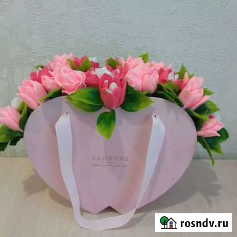 Мыло ручной работы букеты и наборы из мыла ручной Губаха - изображение 1