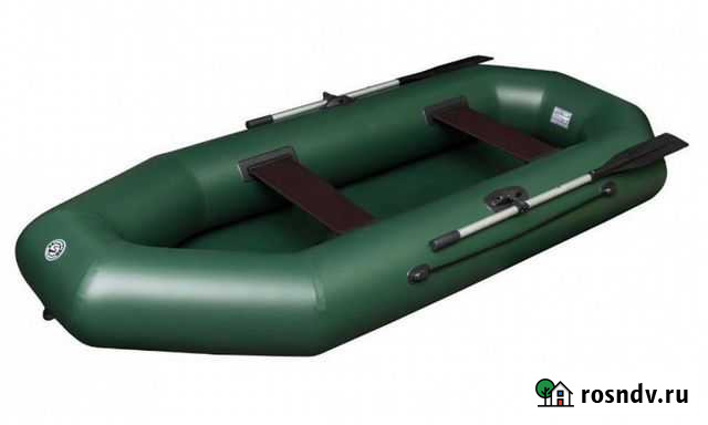 Надувная лодка пвх Skiff 280, зеленый, SibRiver Владивосток - изображение 1