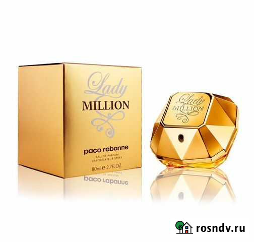 Lady Million Paco Rabanne 80ml Хабаровск - изображение 1