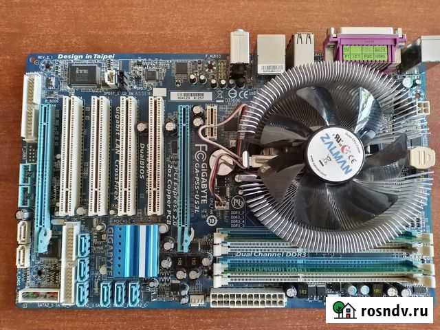 Комплект Мат.плата Gigabyte, Процессор i3 Славгород - изображение 1