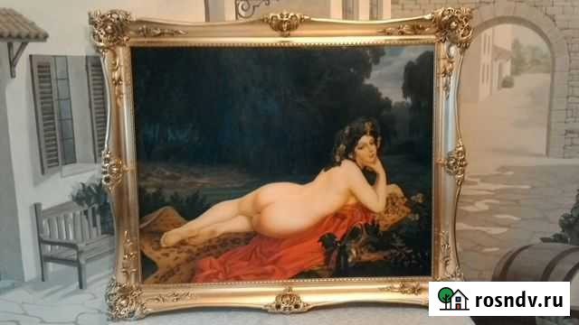 Картина ню масло, холст 100x80 см, не печать Пермь - изображение 1