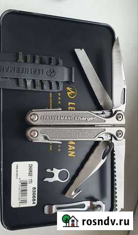 Мультитул leatherman Charge TTI Химки - изображение 1