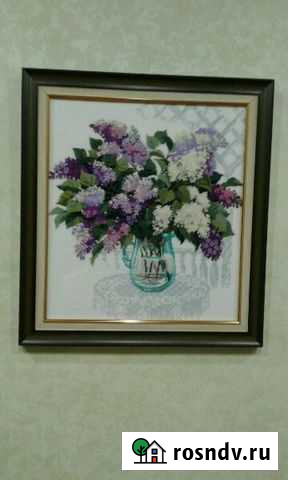 Вышитая картина Оренбург - изображение 1