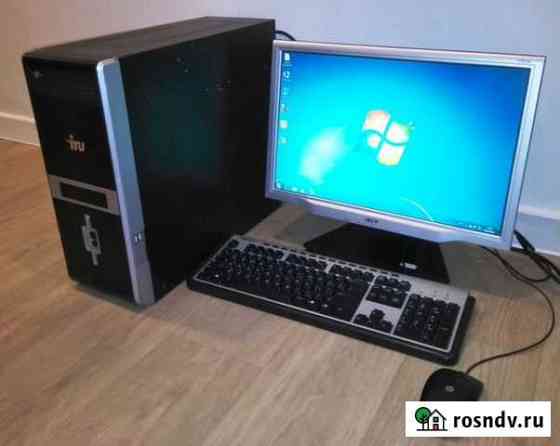 Intel 2 ядра 2.6Ггц DDR3 4 Гб hdd 160Гб + Acer 19 Ачинск