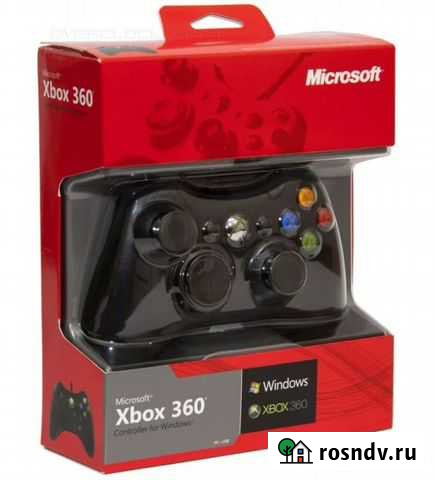Джойстик (Геймпад) xbox 360/пк Проводной (Новый) Симферополь - изображение 1