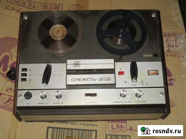 Катушечный магнитофон (снежеть 202) СССР Рязань - изображение 1
