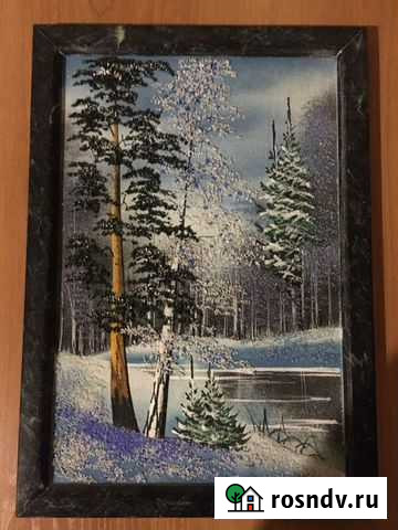 Картина из уральского камня Жигулевск - изображение 1