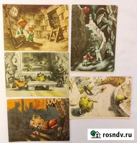 Открытки Чиполлино 1956г Санкт-Петербург - изображение 1