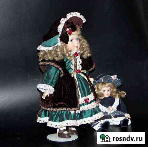 Кукла фарфоровая коллекционная Астрахань
