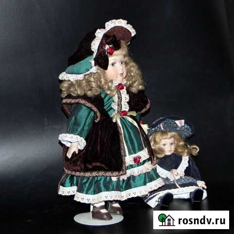 Кукла фарфоровая коллекционная Астрахань - изображение 1