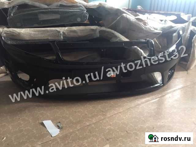 Бампер передний 2191 ваз в цвет черная пантера Брянск - изображение 1
