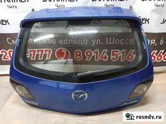 Дверь 5-Я Mazda Axela BK5P ZY 2007 Смоленка