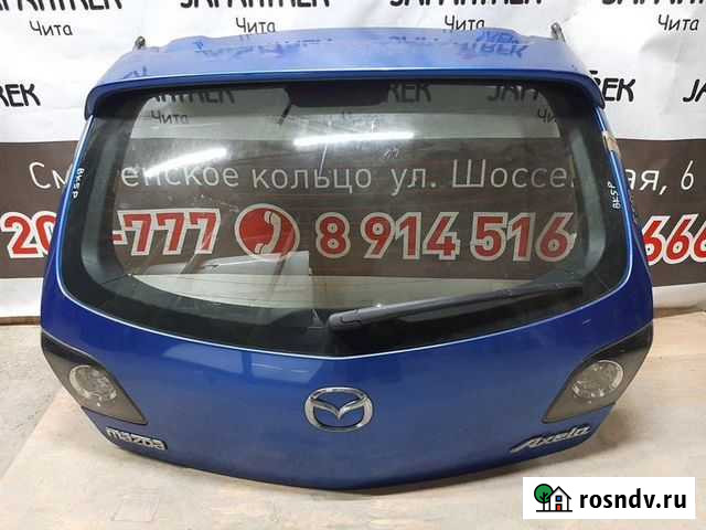 Дверь 5-Я Mazda Axela BK5P ZY 2007 Смоленка - изображение 1