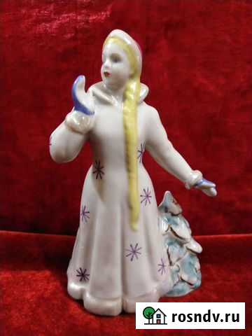 Фарфоровая статуэтка Снегурочка, Дулево, СССР Казань - изображение 1