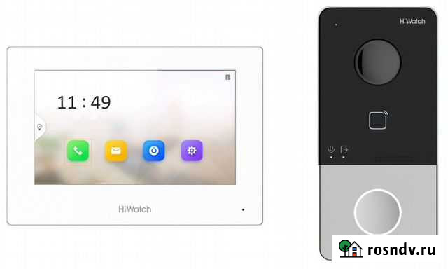 Комплект IP-видеодомофона Hi Watch 2mp WI FI Нижний Новгород - изображение 1