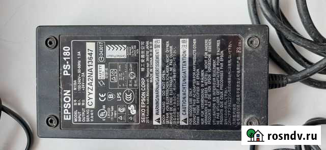 Блок питания epson. 13,5в,12в, 5в,6в, 5,2в Омск - изображение 1