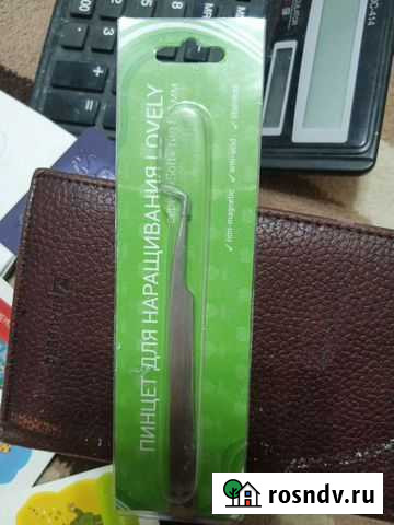 Пинцет для наращивания ресниц Камышин - изображение 1