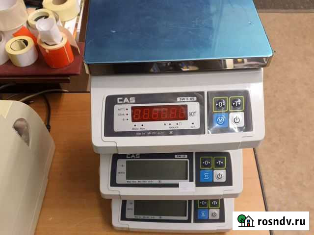 Весы порционные CAS SW-5/SW-10 Санкт-Петербург - изображение 1