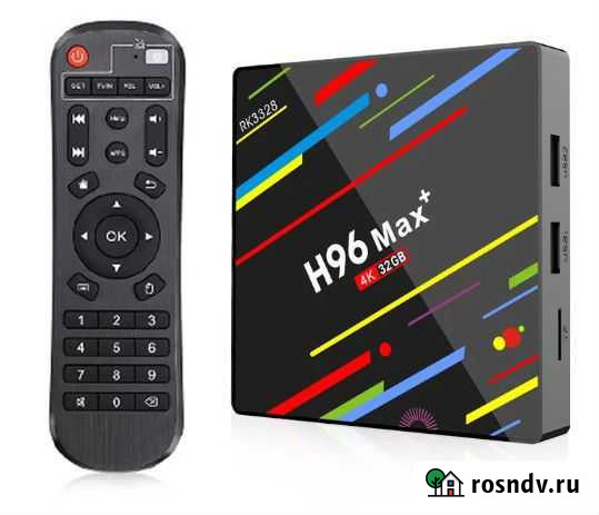 Android 10 TV Box Смарт тв Приставка, 5GHz, 4ядра Санкт-Петербург - изображение 1