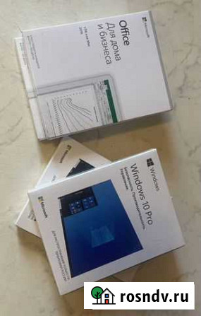 Windows 10 pro box, Office 2019 box комплект Санкт-Петербург - изображение 1