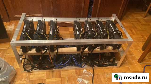 Риг 1070ti 8gb x7 Ярославль - изображение 1